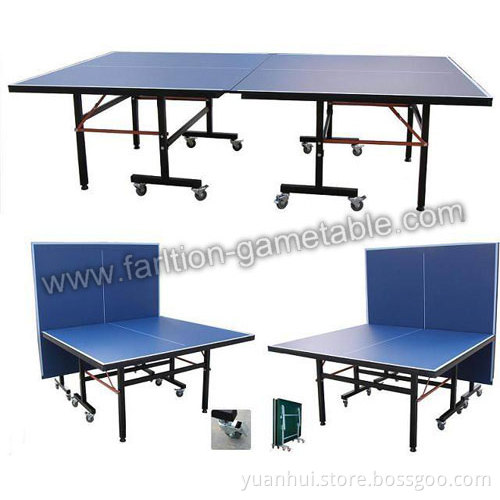 Movable and Foldable Pingpong Table
